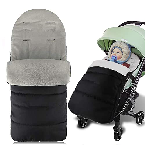 auvstar Chanceliere Universelle pour Poussette,Chanceliere Bébé Poussette, Housse de Pied