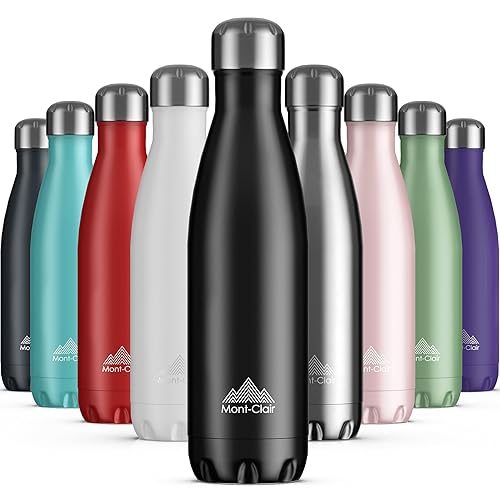 Mont-Clair Gourde isotherme - Bouteille isotherme sans BPA - Gourde