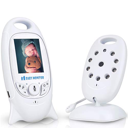 AWANFI Babyphone Vidéo Caméra sans Fil 2,0 Pouces Moniteur Bébé