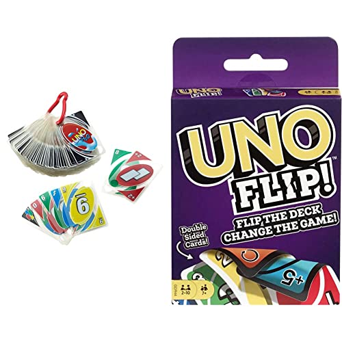 Mattel Games UNO H2O Sport et UNO Flip! - Jeux