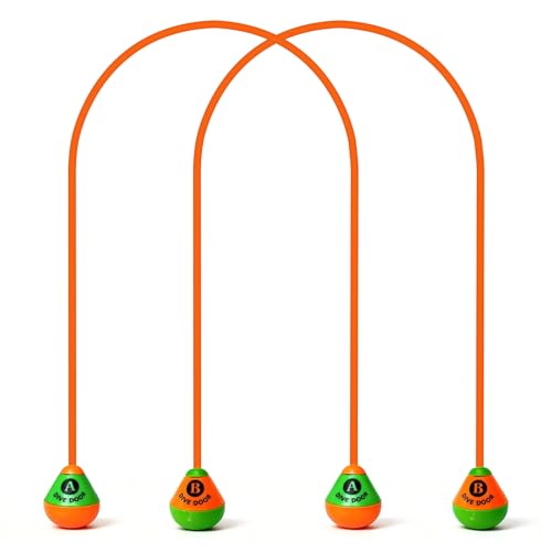 LXUBDXY 2 Pièces Jouets de Plongée, 2.5M Piscine Anneaux de