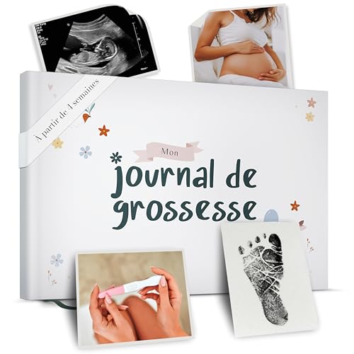 Journal de Grossesse à Offrir - Livre Grossesse de Luxe