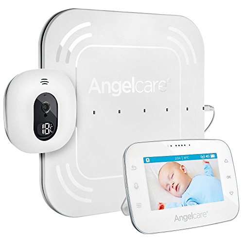 Angelcare A0315-DE0-A1001 Babyphone avec surveillance vidéo et mouvement AC315-D/écran 4,3"