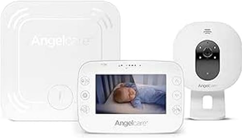 Angelcare AC327 - Babyphone Vidéo avec Détecteur de Mouvements -