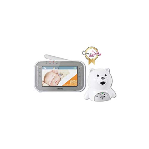 VTech – Babyphone Vidéo XL Ourson – Babyphone Vidéo Grand