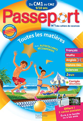 Passeport du CM1 au CM2 - Cahier de vacances