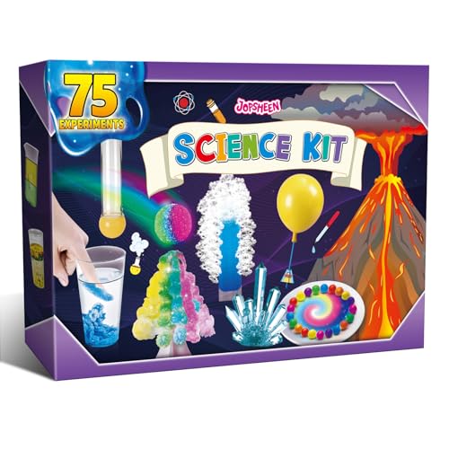 JOPSHEEN 75 Expériences Scientifique pour Enfants, Activités Laboratoire de Chimie