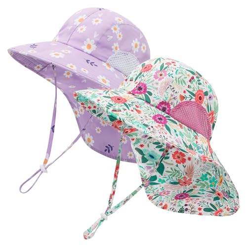 MASOCIO Chapeau Anti UV Bebe Enfant Fille Garcon Chapeau Bébé