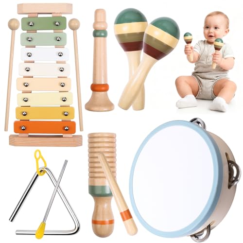 Instrument de Musique Bebe, Musique Batteries et Percussions Jouet Montessori