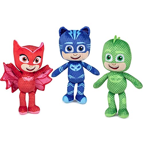 Pyjamasques Set Complet 3 Peluche 35cm PJ Masks - Plush