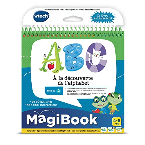 VTech - MagiBook, Livre Éducatif Enfant Niveau 2 À la
