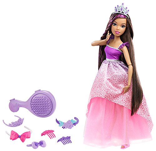Barbie - DPK21 - Grandes Princesse à coiffer - Brune