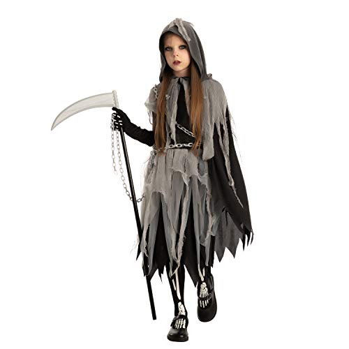 Spooktacular Creations Grim Reaper Girl Costume Glow in The Dark