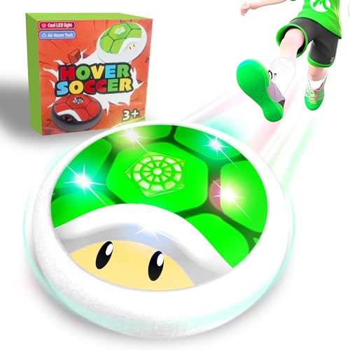 Glückpa Air Power Football avec LED, Ballon de Foot Aéroglisseur