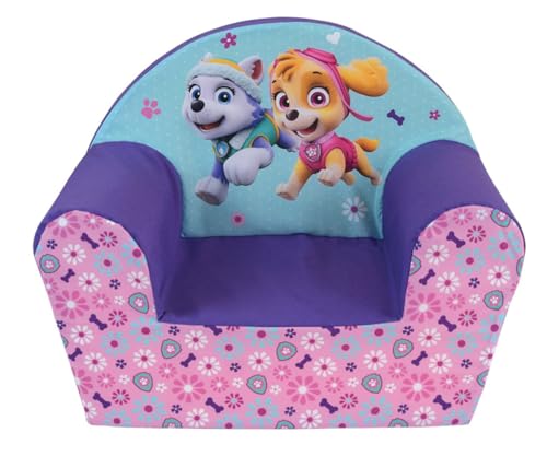 Fun House | Fauteuil Club pour Enfant PAT Patrouille Rose