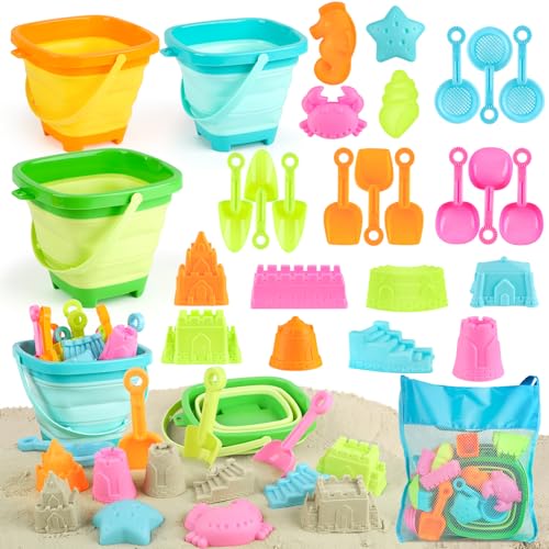 YIMORE Jouet de Plage, 28 PCS Jouets de Sable de