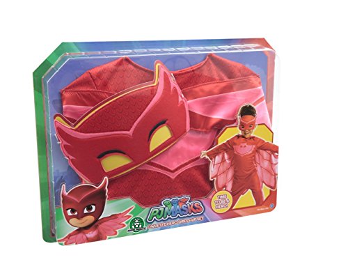 Pyjamasques, Déguisement, Tenue et Masque inclus, Bibou, Jouet pour Enfants