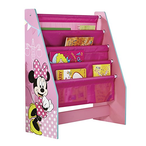 Minnie Mouse - Bibliothèque à pochettes pour enfants - Rangement