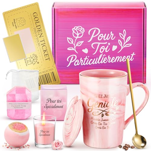 XVB Idee Coffret Cadeau Femme, Cadeau Anniversaire Femme, Saint Valentin,