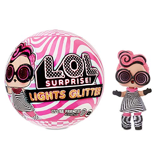 L.O.L. Surprise- Light Glitter Boule 8 Dont 1 poupée pailletée