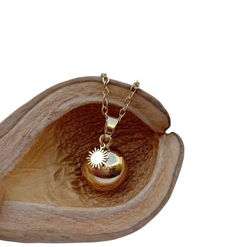 Naïris bijoux Bola de grossesse doré – Plaqué or jaune