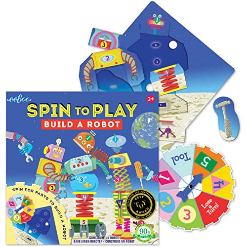 eeBoo - Jeu de Roue - Construis Ton Robot