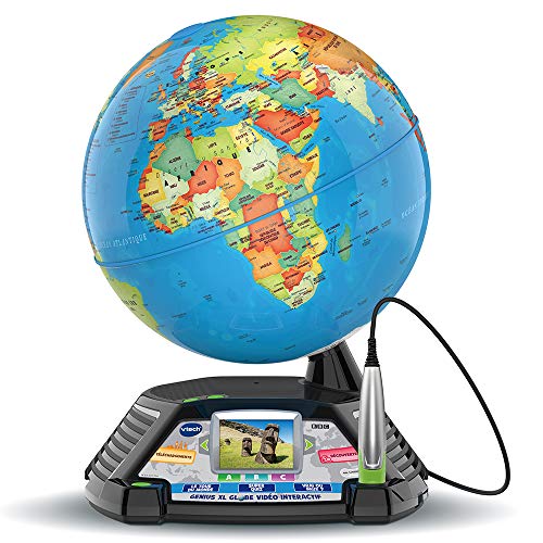 VTech - Genius XL Globe Vidéo Interactif, Globe Terrestre Enfant