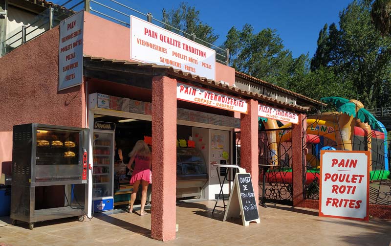 boulangerie camping les vagues sandaya