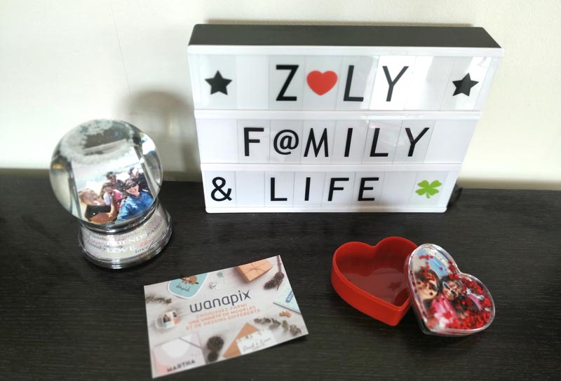 boule à neige personnalisée photo