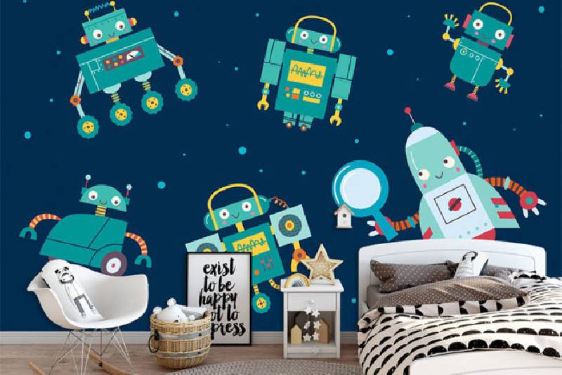 Meilleurs jouets et cadeaux pour robots : Fond d'écran du robot créatif AJ