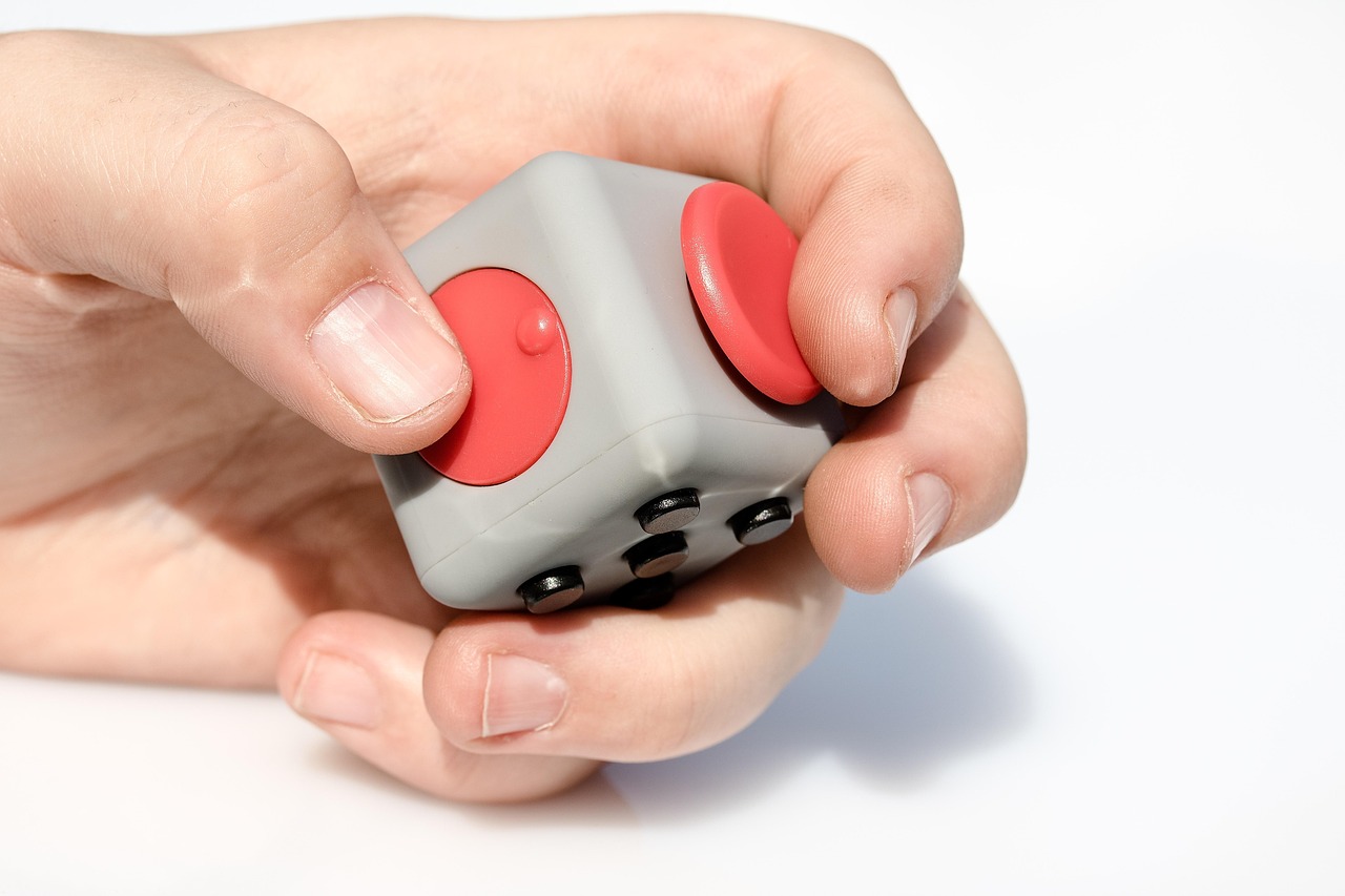 cube fidgets enfant